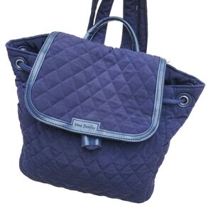 Vera Bradley Navy Blue Backpack